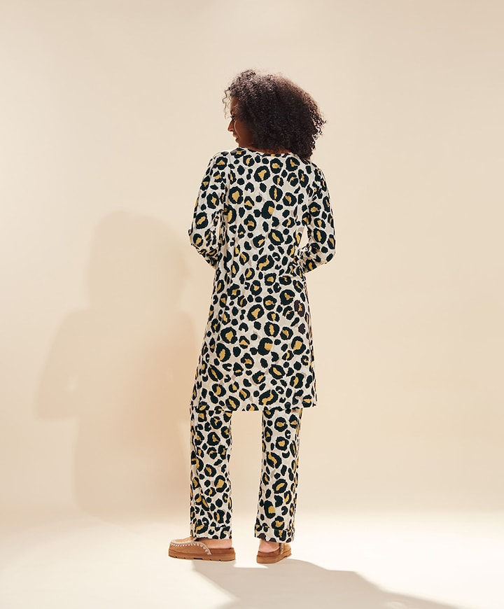 Dames nachthemd geel