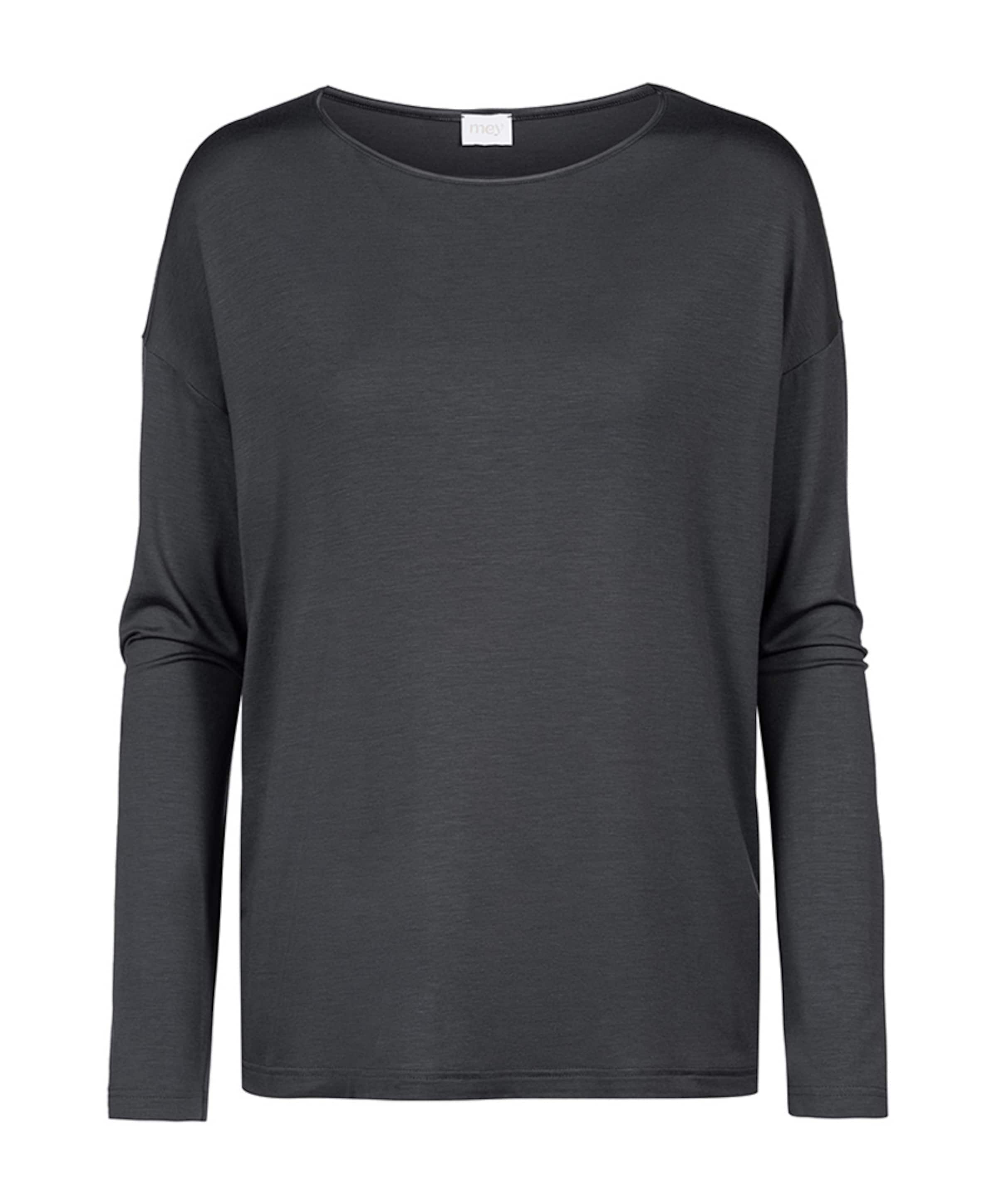 Dames pyjamatop grijs