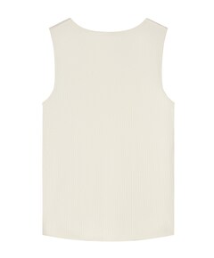 Heren singlet ecru