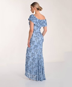 Dames jurk blauw