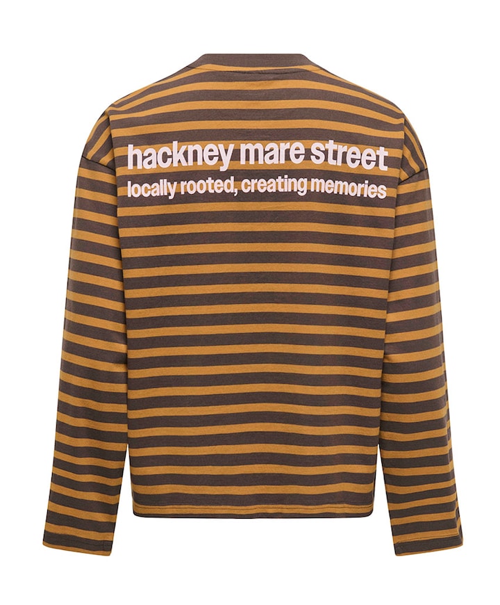 Dames longsleeve bruin