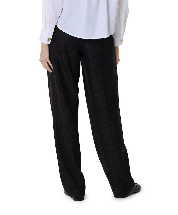 Eva double jogg dames broek bruin