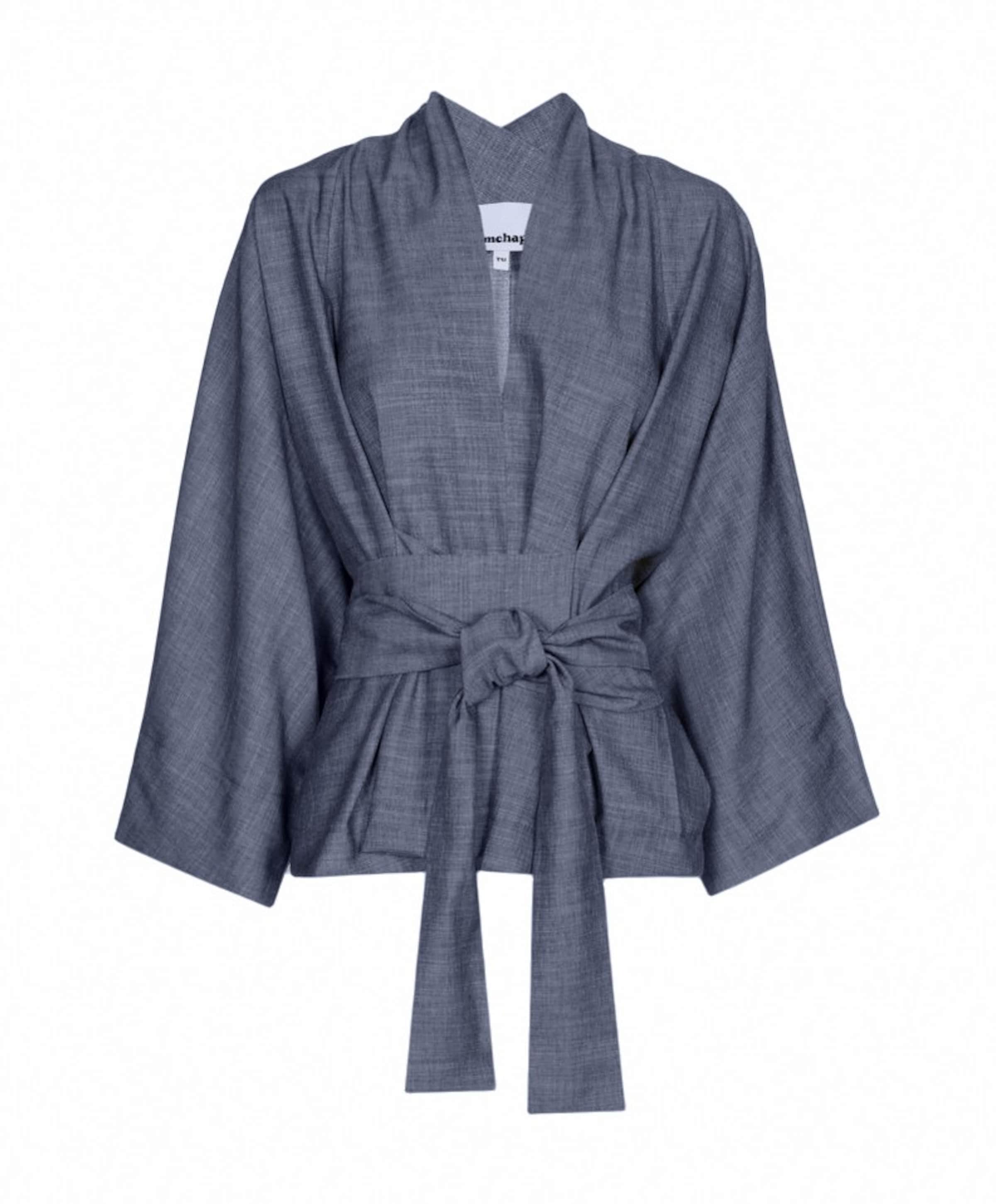 Dames blazer grijs
