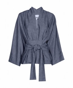 Dames blazer grijs
