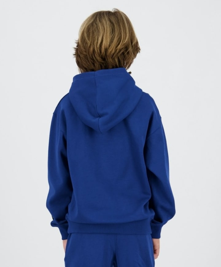 Jongens hoodie blauw