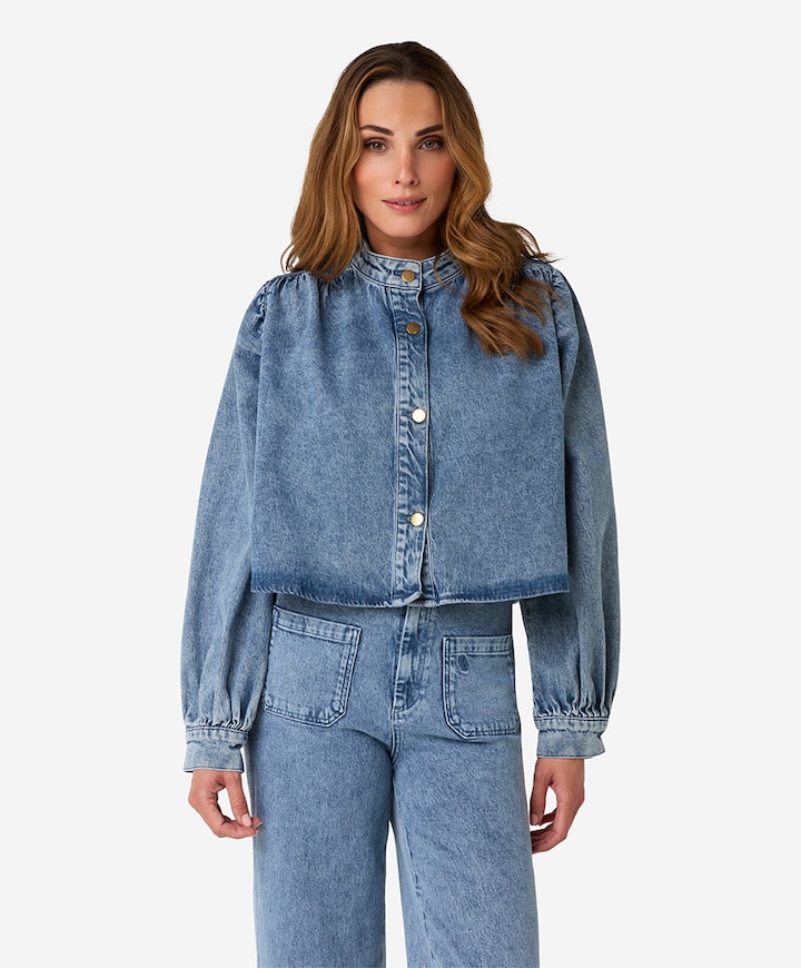 Dames spijkerjas  blauw