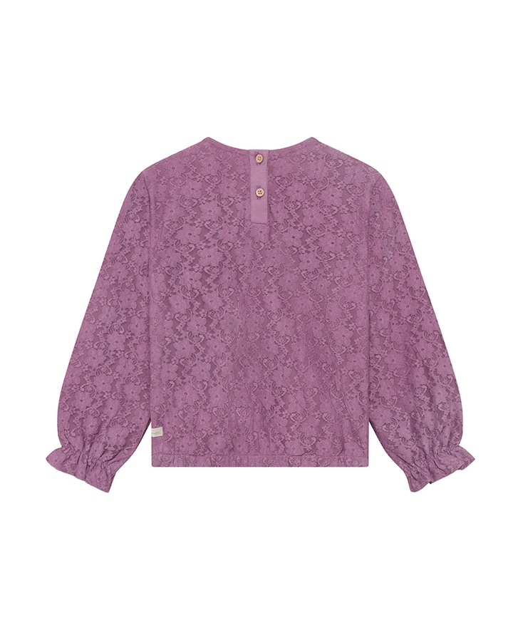 Meisjes longsleeve paars
