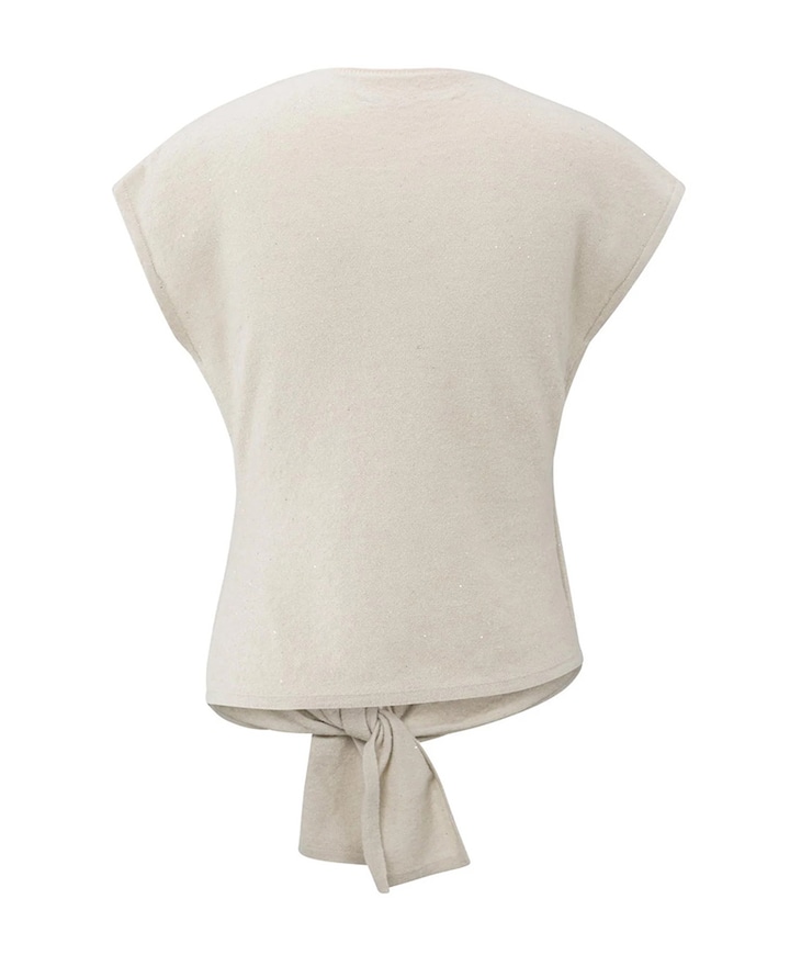 Dames top beige