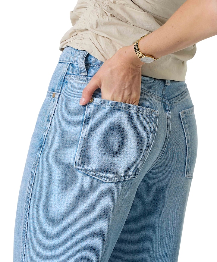 Modern dojo tailorless trendsetter jeans blauw