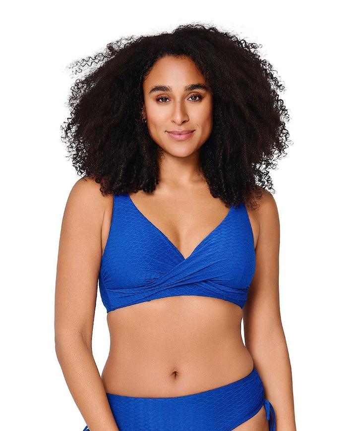 Dames bikinitop blauw