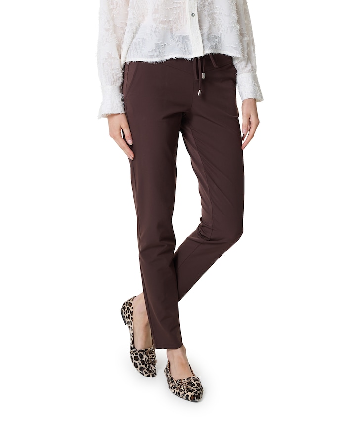 PENNY TRAVEL dames broek bruin