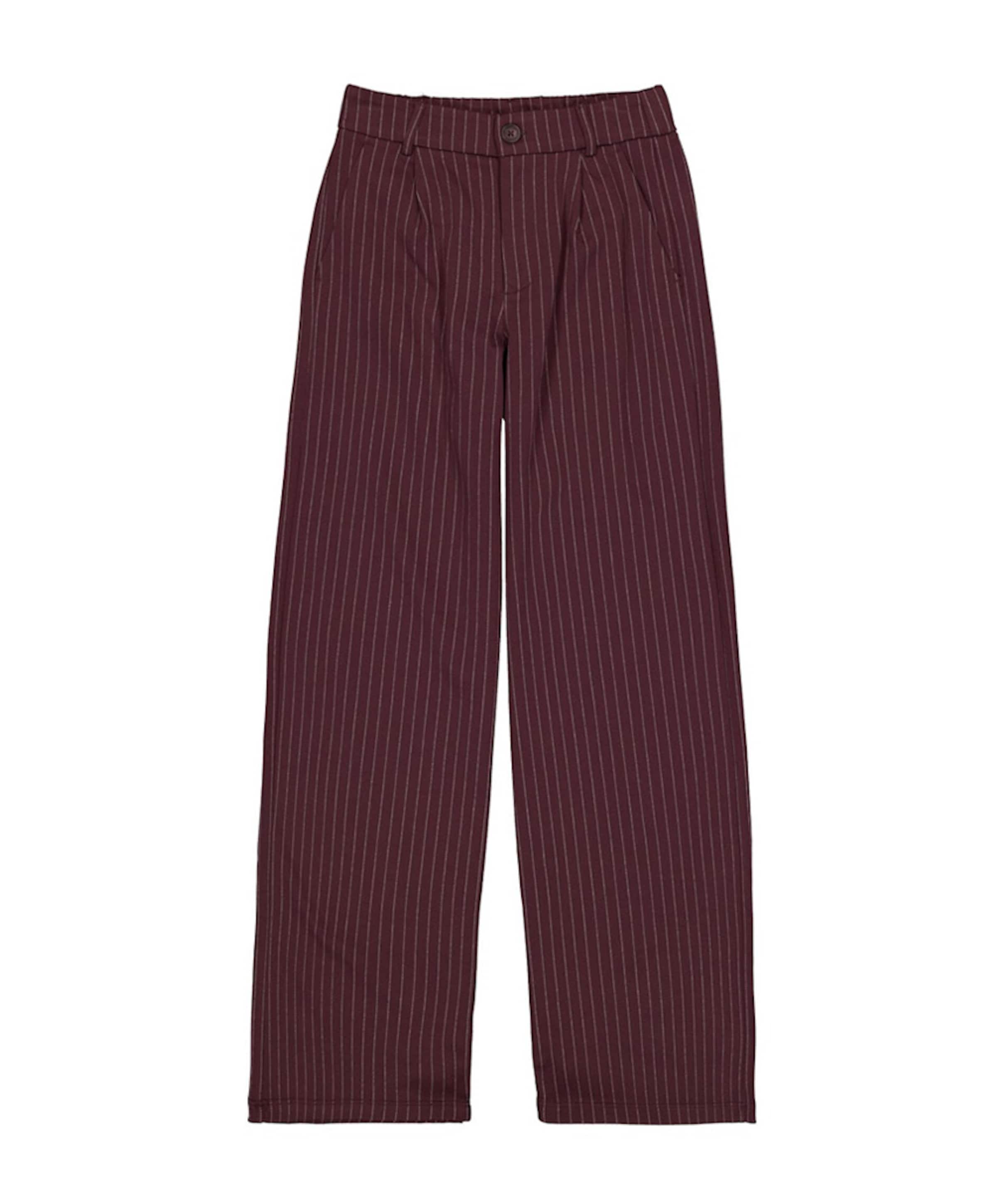 U262722 meisjes broek bordeaux