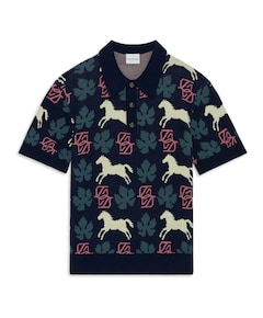 Heren polo blauw