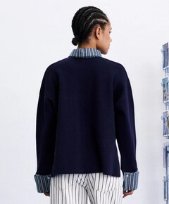 Dames trui blauw