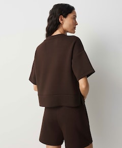 Dames sweater bruin