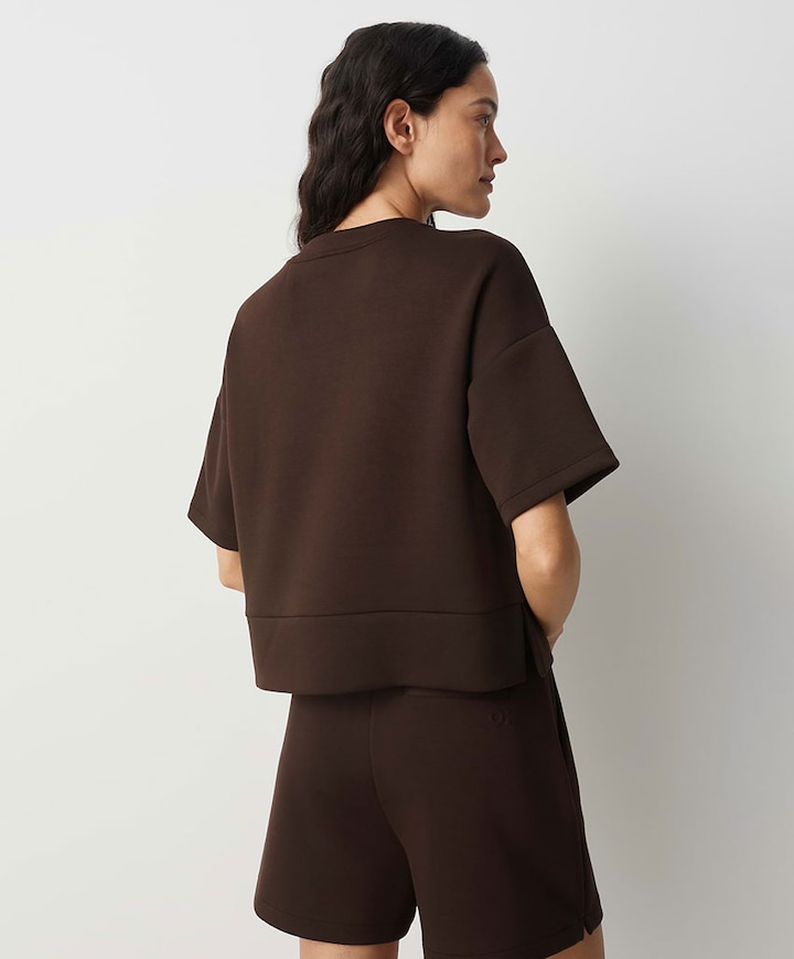 Dames sweater bruin
