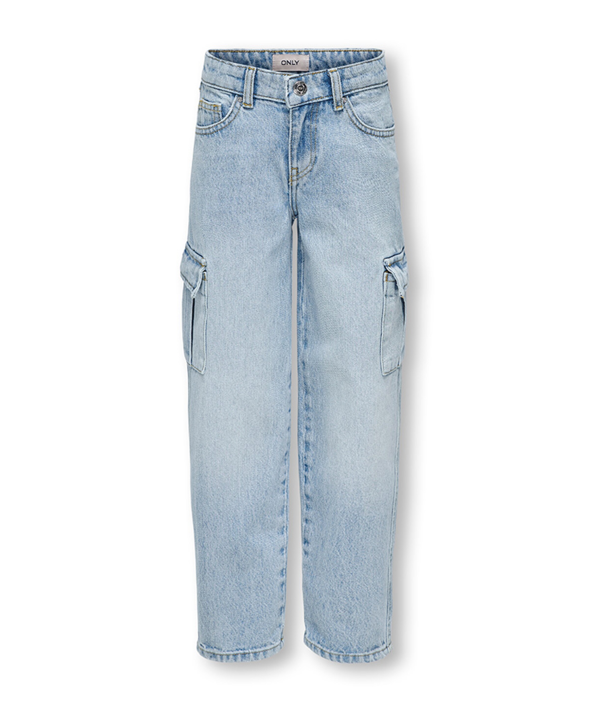 KOGHARMONY WIDE CARGO CARROT AZG NO meisjes jeans blauw