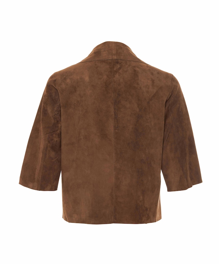 Leren jas bruin