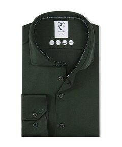 Overhemd lange mouw groen