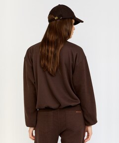Dames sweater bruin