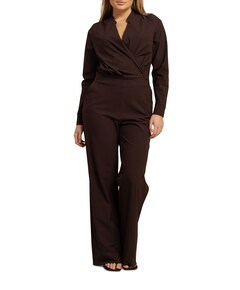 Grazia dames jumpsuit bruin