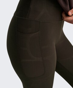 ONPFONT-2 LOGO HW PCK tights NOOS dames tights bruin