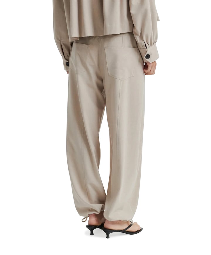 Zoie Cargo dames broek beige