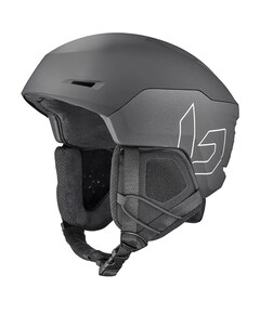 Skihelm zwart