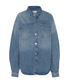 Dames blouse blauw