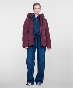 Dames jas bordeaux