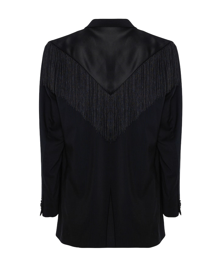 Dames blazer zwart