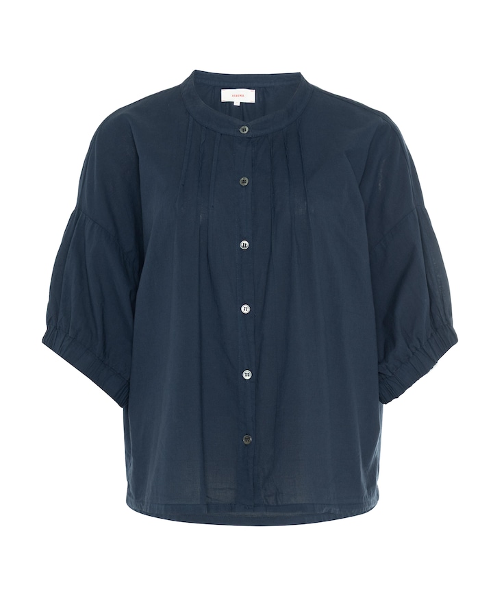 Dames blouse blauw