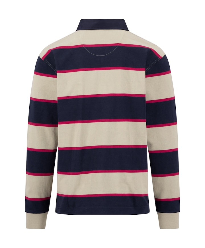Heren polo beige