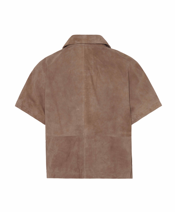 Dames blouse bruin