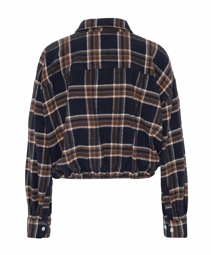 Dames blouse blauw