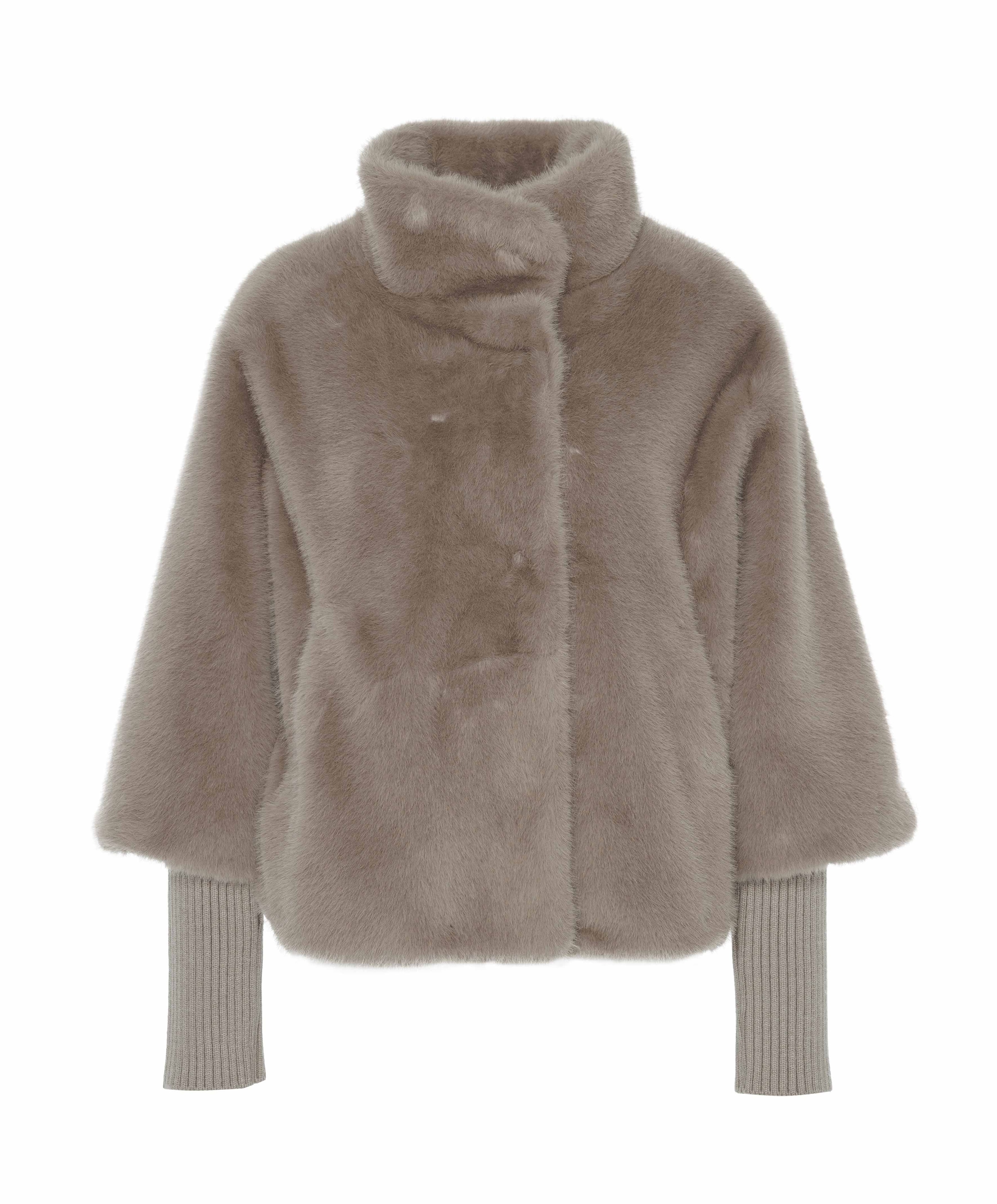 Dames jas beige