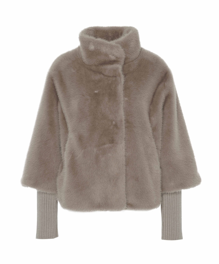 Dames jas beige