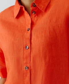 Dames blouse oranje