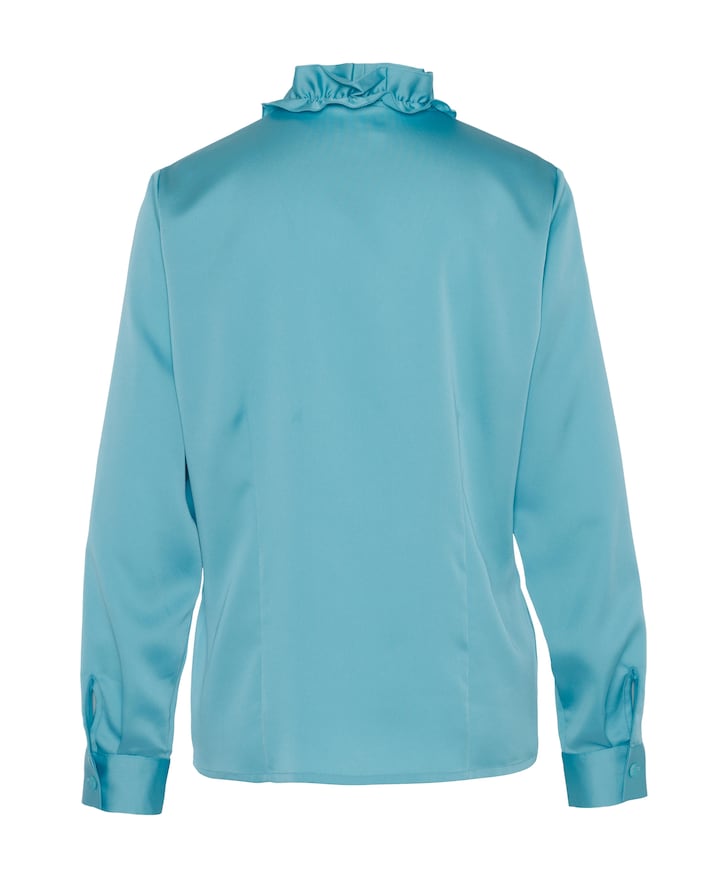 Dames blouse blauw