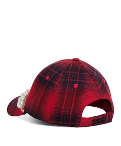 Dames cap rood