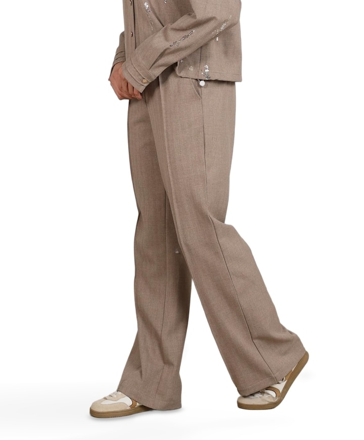 Jill dames broek bruin