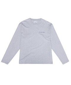 Heren longsleeve grijs