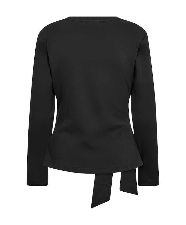Dames longsleeve zwart