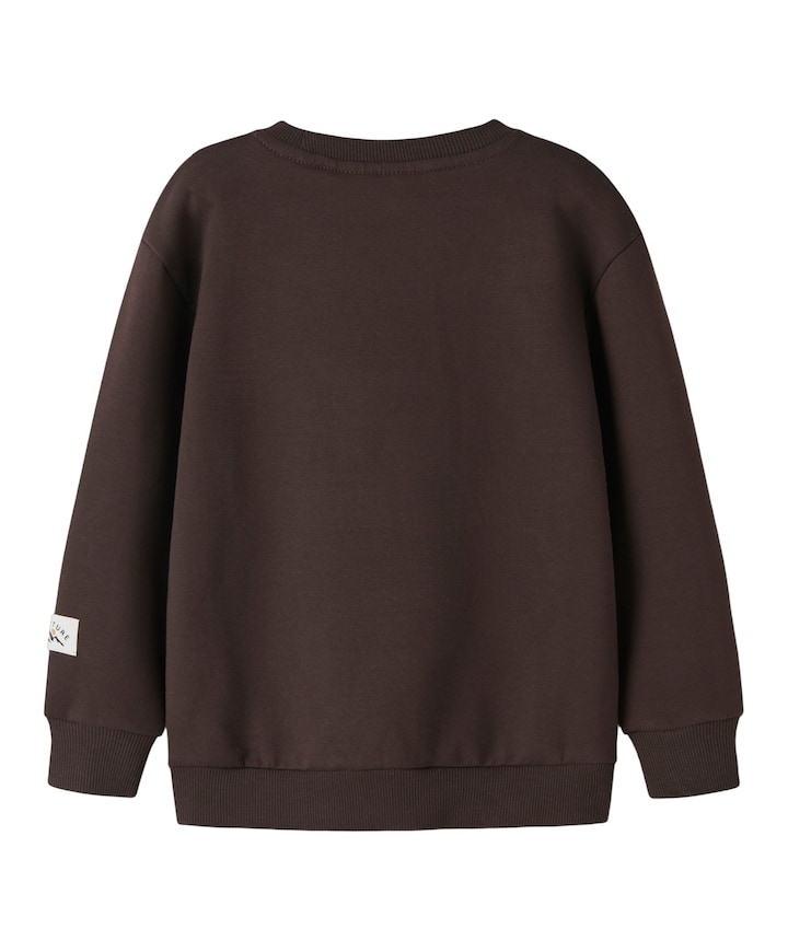 Meisjes sweater bruin