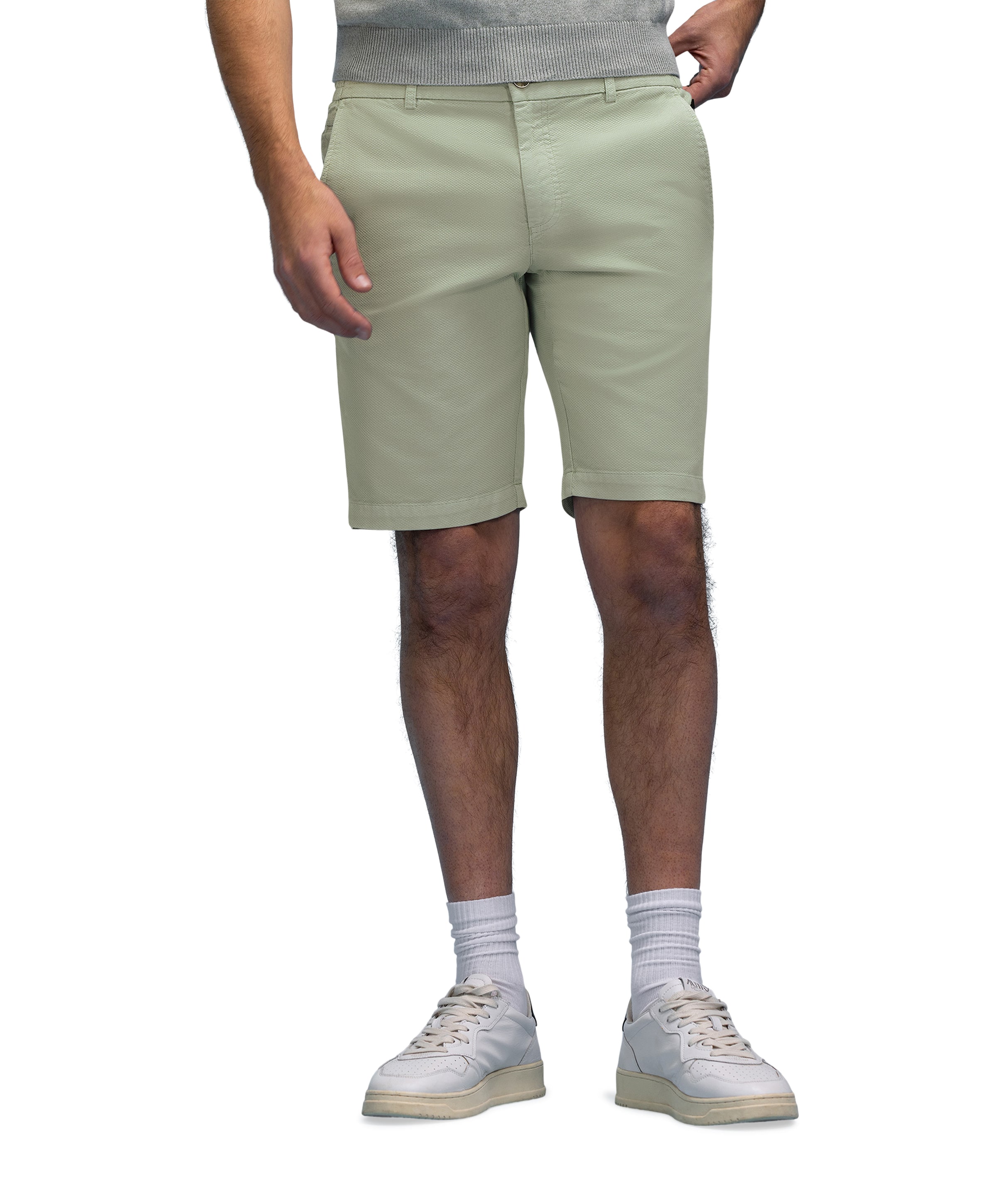Bermuda Plain heren korte broek groen