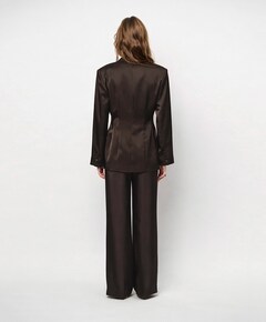 Dames blazer bruin