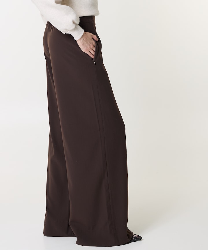 CORALIE dames pantalon bruin