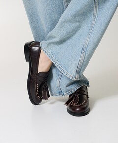 dames loafers bruin