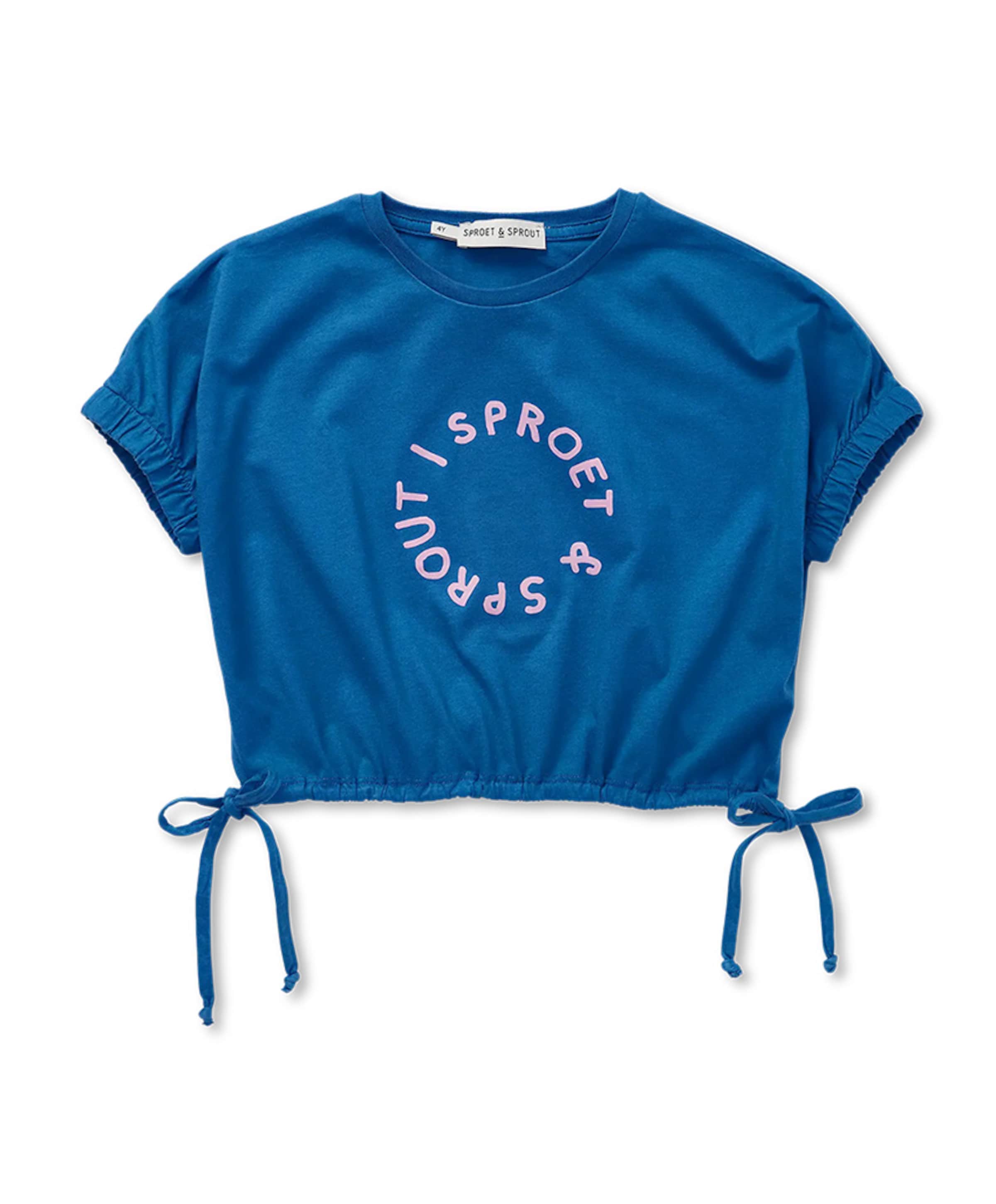 Meisjes t-shirt blauw