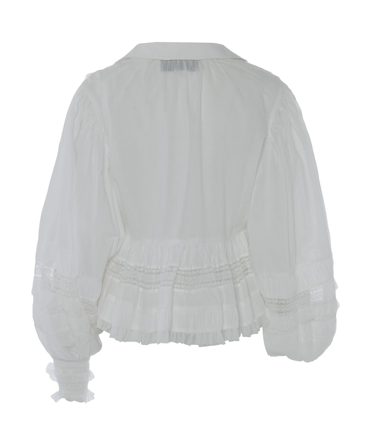 Dames blouse wit